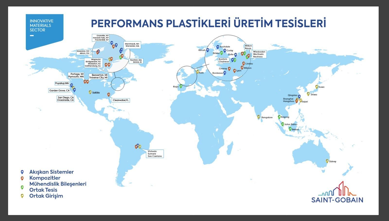 Saint-Gobain Solar Gard üretim tesisleri